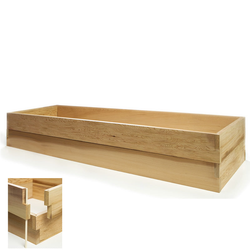 All Things Cedar 6 ft. Double Raised Garden Earth Box