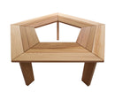 All Things Cedar 5-Sided Tree Bench