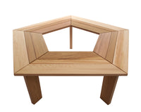 All Things Cedar 5-Sided Tree Bench