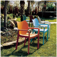Compamia Diva Resin Outdoor Dining Arm Chair - Set of 2