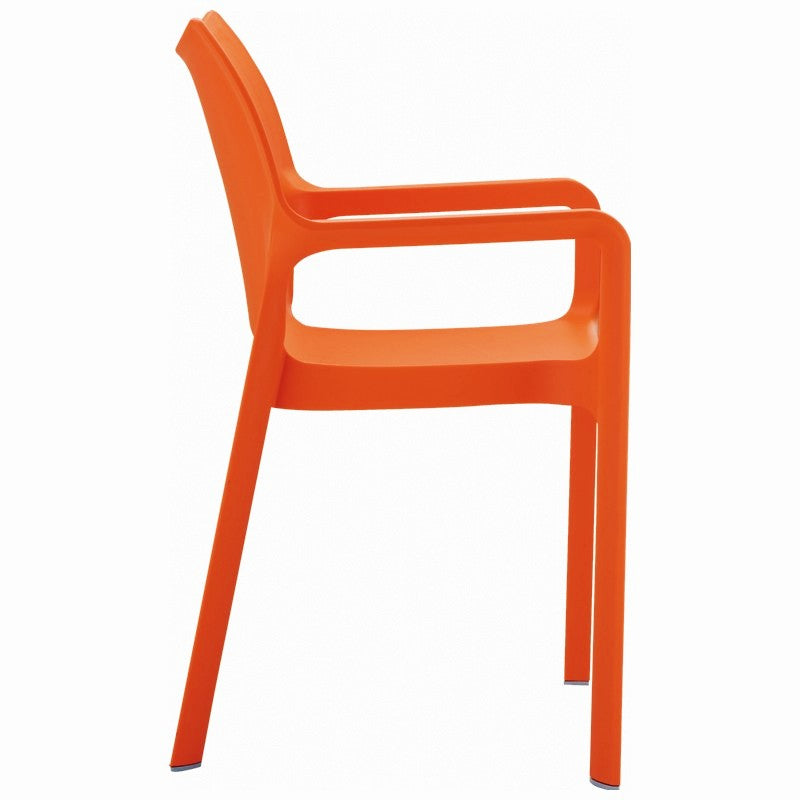 Compamia Diva Resin Outdoor Dining Arm Chair - Set of 2