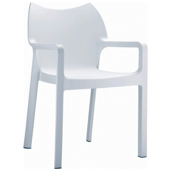 Compamia Diva Resin Outdoor Dining Arm Chair - Set of 2