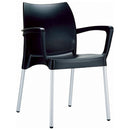 Compamia Dolce Resin Outdoor Armchair Black - Set of 2
