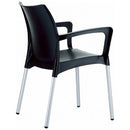 Compamia Dolce Resin Outdoor Armchair Black - Set of 2