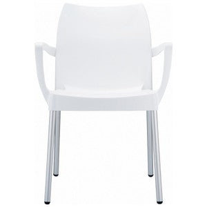 Compamia Dolce Resin Outdoor Armchair White - Set of 2