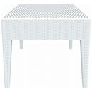 Compamia Miami Square Resin Side Table White