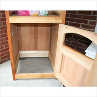 Creekvine Designs Cedar Entertainment and Storage Unit
