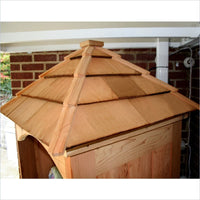 Creekvine Designs Cedar Entertainment and Storage Unit