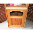Creekvine Designs Cedar Entertainment and Storage Unit