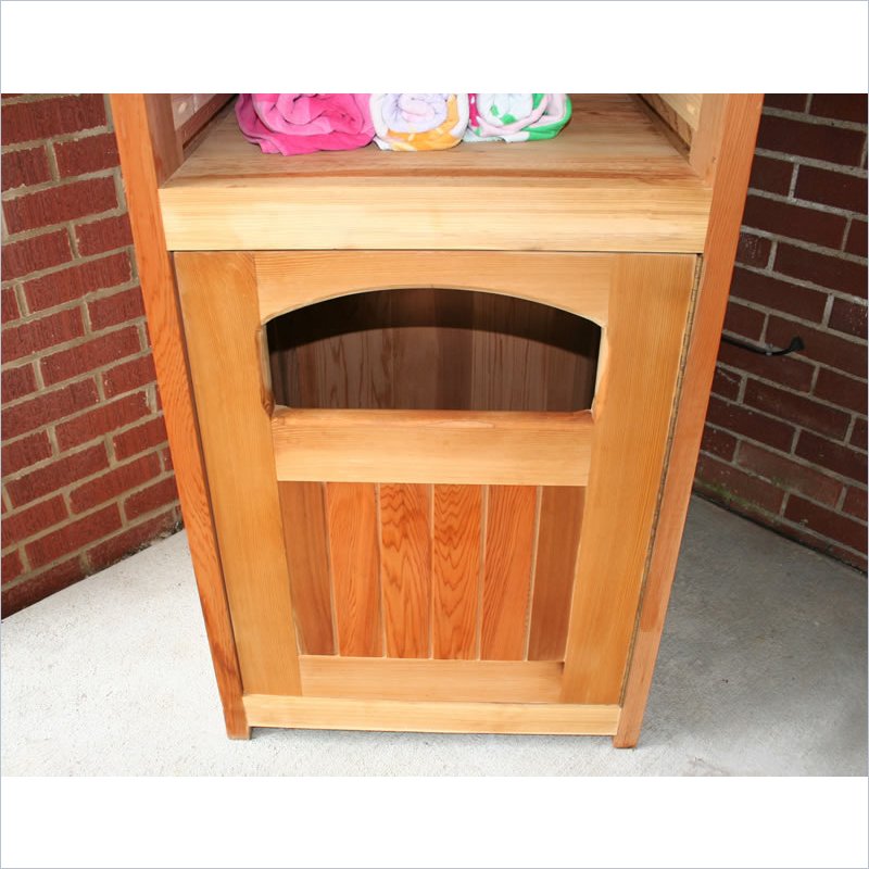Creekvine Designs Cedar Entertainment and Storage Unit