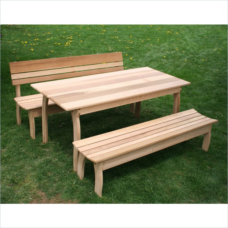 Creekvine Designs Cedar Odd Couple Dining Set