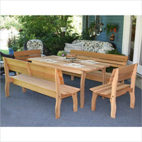 Creekvine Designs Cedar Chickadee Dining Set