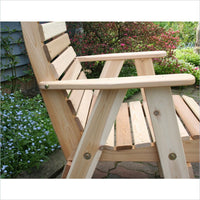 Creekvine Designs Cedar Country Hearts Patio Chair
