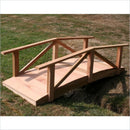 Creekvine Designs 8-Ft Cedar Pearl River Garden Bridge