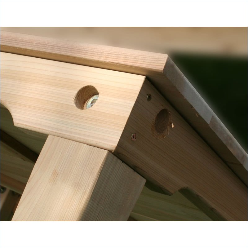 Creekvine Designs 36-Inch Cedar Get-Together Dining Set