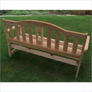 Creekvine Designs 4-Inch Cedar Keyway Garden Bench