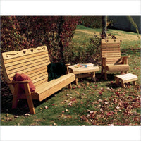 Creekvine Designs Cedar Country Hearts Patio Group