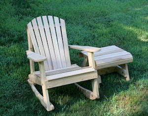 Creekvine Designs Cedar American Forest Adirondack Rocker