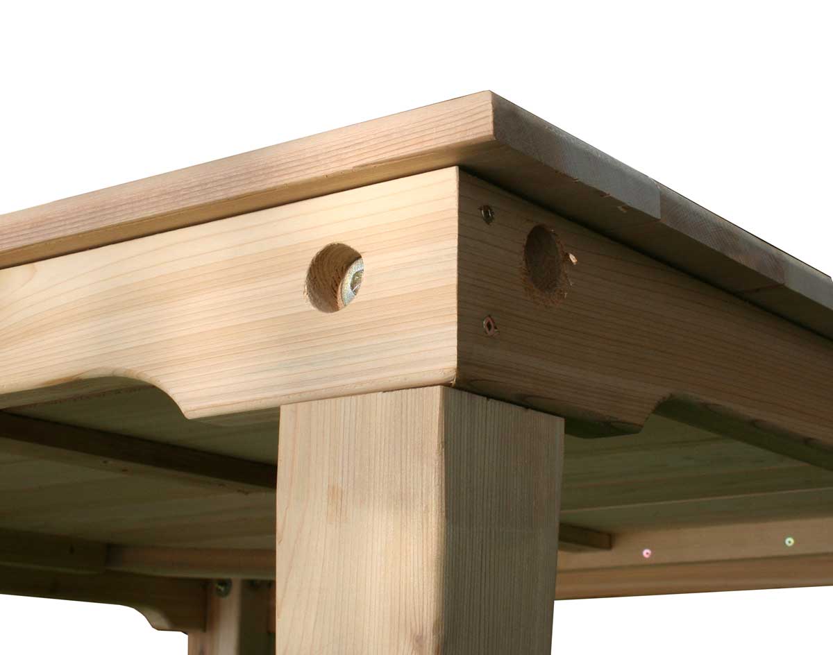 Creekvine Designs Cedar Country Hearts Dining Set