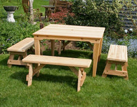 Creekvine Designs Cedar Social Dining Set