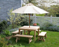 Creekvine Designs Cedar Social Dining Set