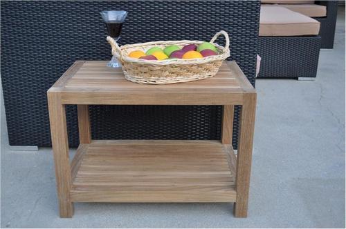 Anderson Teak 24" Windsor Side Table with 2 Tier