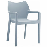 Compamia Diva Resin Outdoor Dining Arm Chair - Set of 2