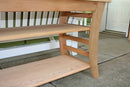 Creekvine Designs 58-Inch Cedar Entertaining Buffet Table