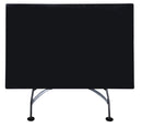 Furniture Designhouse French Cafe Bistro 32" x 48"  Folding Rectangular Table - Powder Coated Steel Frame and Top