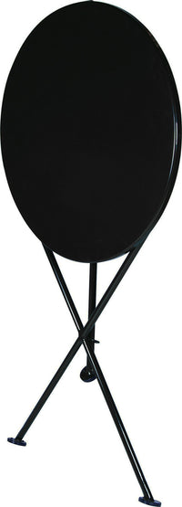 Furniture DesignHouse FrenchCafe  Round Bistro 3-leg Folding Bistro Table / 28" Round Metal Top