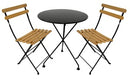 Furniture Designhouse Park Side Chairs- Bryant Park Furniture Collection - European Chestnut Wood Clear Coated Slats - Set of Two