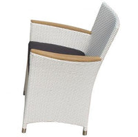 Royal Teak White Helena Chair White Wash - Set of 2
