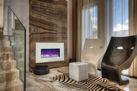 Amantii Insert 30" Electric Fireplace-40" x 26" Black or White Glass Surround