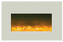 Amantii Insert 30" Electric Fireplace-40" x 26" Black or White Glass Surround