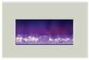 Amantii Insert 30" Electric Fireplace-40" x 26" Black or White Glass Surround