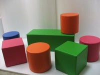 La Fete DOT2 - Cube Ottoman