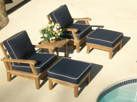 Royal Teak Miami Ottoman