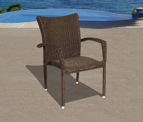 International Home Miami Atlantic Bari Armchair Set of 4