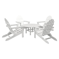Poly-Wood Classic Adirondack 5 Piece Conversation Group
