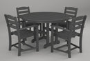Poly-Wood La Casa 5-Pc. Dining Set in Slate Grey