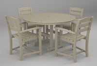 Poly-Wood La Casa 5-Pc. Dining Set in Sand