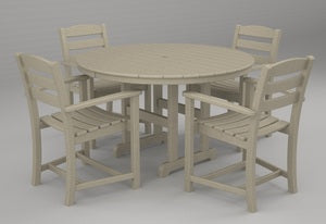 Poly-Wood La Casa 5-Pc. Dining Set in Sand