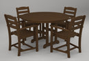 Poly-Wood La Casa 5-Pc. Dining Set in Teak