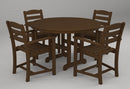 Poly-Wood La Casa 5-Pc. Dining Set in Teak