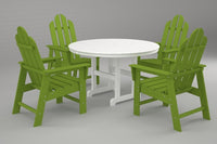 Poly-Wood Long Island 5-Pc. Dining Set in Lime