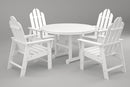 Poly-Wood Long Island 5-Pc. Dining Set in White
