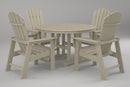 Poly-Wood South Beach 5-Pc. Dining Set in Sand
