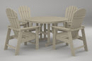 Poly-Wood South Beach 5-Pc. Dining Set in Sand