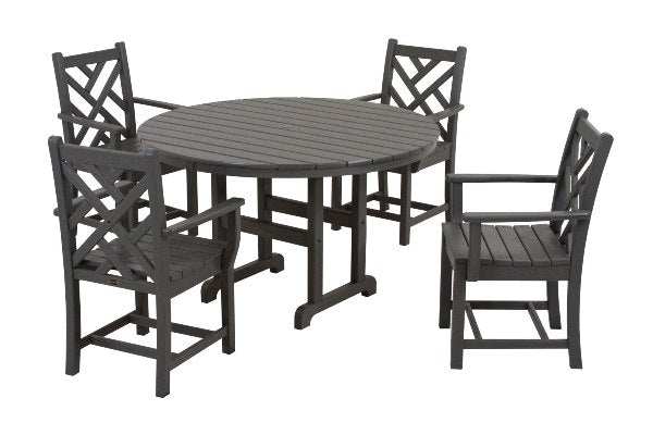 POLYWOOD¨ Chippendale 5-Piece Dining Set