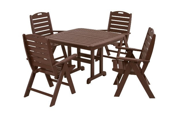 POLYWOOD¨ Nautical 5-Piece Dining Set